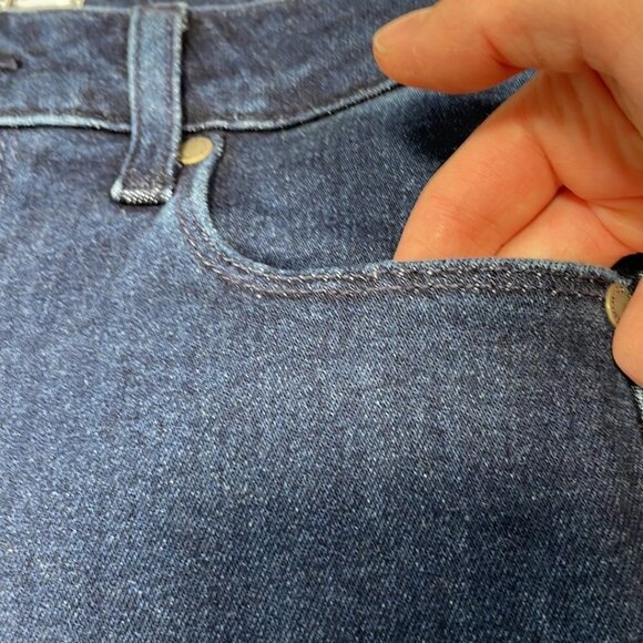 Paige Hoxton Ankle Jeans Skinny Blue Faded Denim Size 26 - Picture 7 of 13